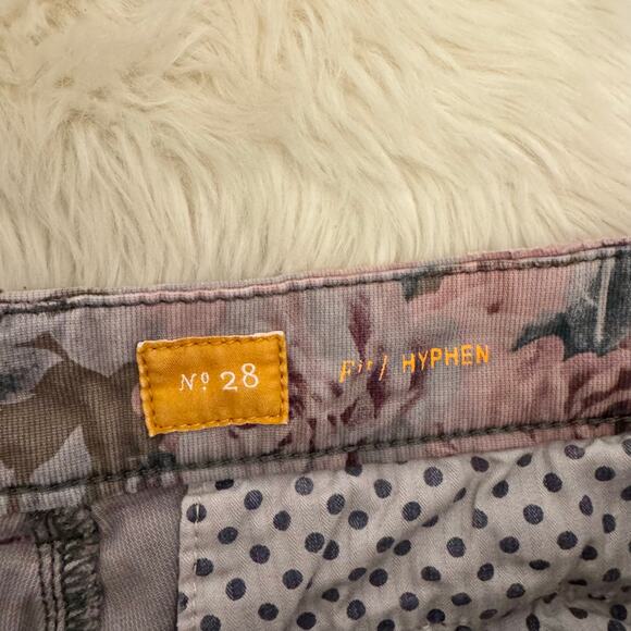 Pilcro and the Letterpress Hyphen Floral Chinos 28 90s - Picture 6 of 12